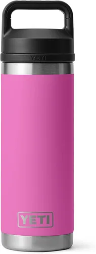 Vista 40 de YETI Rambler Botella de 18 oz, aislada al vacío, de acero inoxidable con tapa Chug, negro