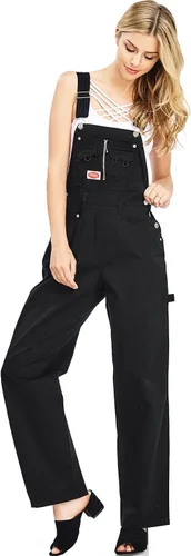 Vista 16 de Overoles holgados de sarga y mezclilla para mujer de talla grande