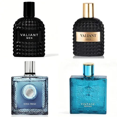 Vista 15 de AFLUXE Set de Perfume para Hombre, 4 Piezas EDP & EDT Collection-5