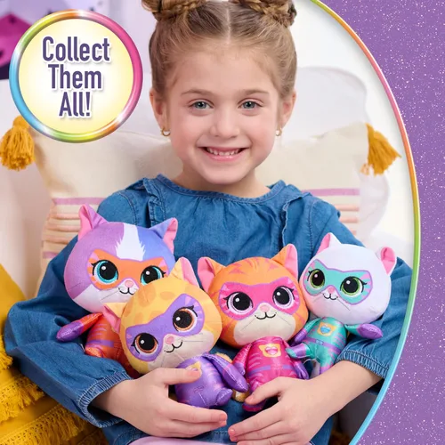 Vista 6 de Disney Jr Just Play SuperKitties - Animal de peluche pequeño