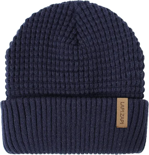 Vista 3 de LAPIZAPI Gorro de invierno para hombre con forro polar gorro deportivo para mujer al aire libre