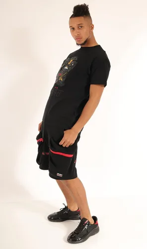 Vista 6 de SCREENSHOT -TEE3202SS - Camiseta para hombre Hip-Hop NYC Streetwear Urban Varsity Racing Premium