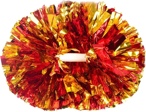 Vista 15 de Pompones de animadora para fiestas deportivas, accesorios de equipo de baile, espíritu de animación (A-1)