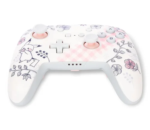 Vista 7 de PowerA Enhanced Wireless Controller for Nintendo Switch - Pikachu Garden, Nintendo Switch - OLED Model, Nintendo Switch Lite, Gamepad, game