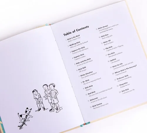 Vista 3 de 100 juegos para jugar con un palo Un divertido libro de parodia y regalo