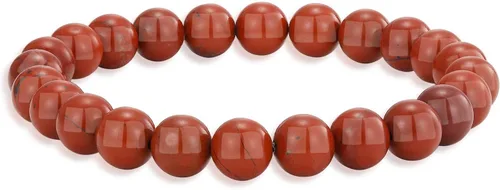 Vista 108 de Crystal Vibe Pulseras de cuentas de 0.315 in para mujeres y hombres, pulseras de cristal con piedras preciosas naturales, tamaño elástico ajustable
