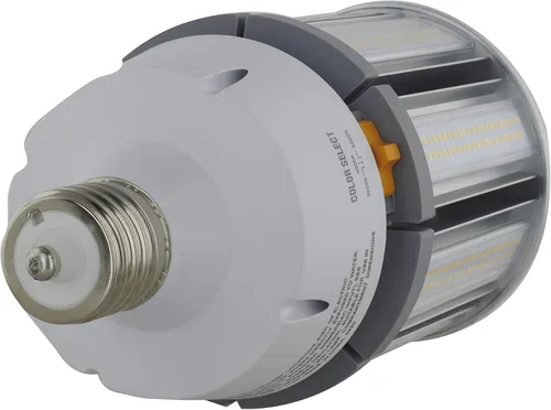 Vista 8 de Satco S13143 Hi-Pro CCT seleccionable 3000K/4000K/5000K lámpara LED con puerto de sensor, reemplazo HID, 80 vatios