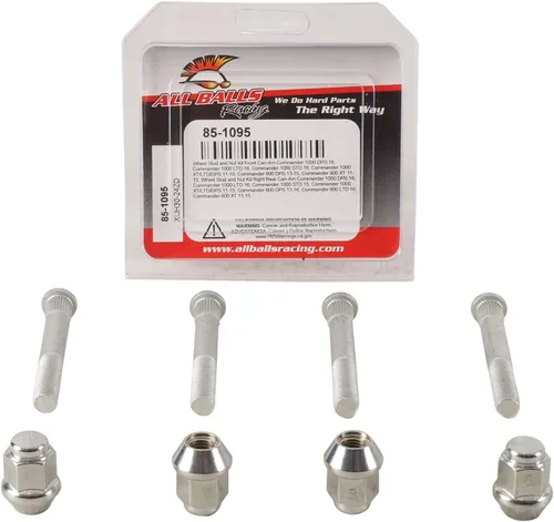 Vista 3 de All Balls Racing 85-1095 - Kit de tuercas y pernos de rueda compatible con/repuesto para Can-Am Commander 1000 2015-2016, 1000 XT/LTD/DPS 2011-2016