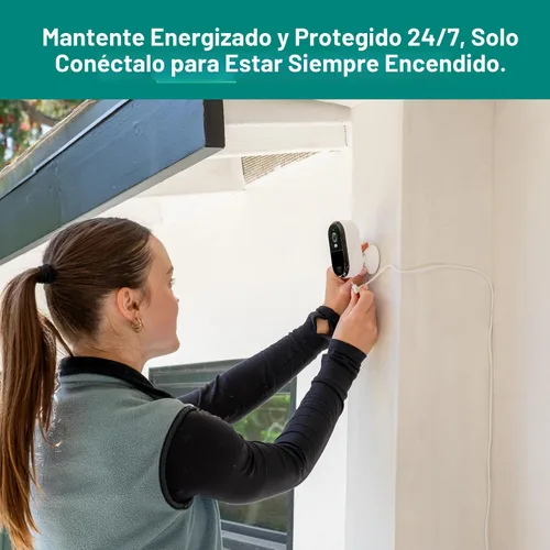 Vista 7 de Arlo Cámara de seguridad enchufable esencial 2K (3ª generación) - 1 cámara