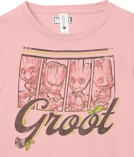 Vista 2 de Marvel Camiseta Groot Four Panel para niña