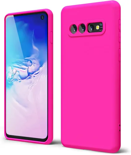 Vista 26 de oakxco Funda para teléfono Samsung Galaxy S8 de silicona líquida, delgada y fina de gel de goma suave TPU cubierta protectora simple llana