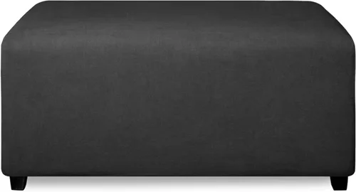 Vista 31 de PureFit Funda otomana súper elástica de ajuste perfecto cuadrada - Fundas otomanas para taburete y muebles plegables de almacenamiento para sala