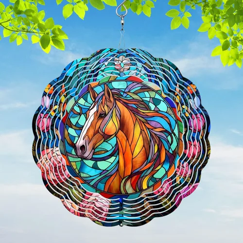 Vista 11 de Dachshund Yard and Garden Wind Spinner, exclusivo 3D colgante Dachshund Wind Spinner