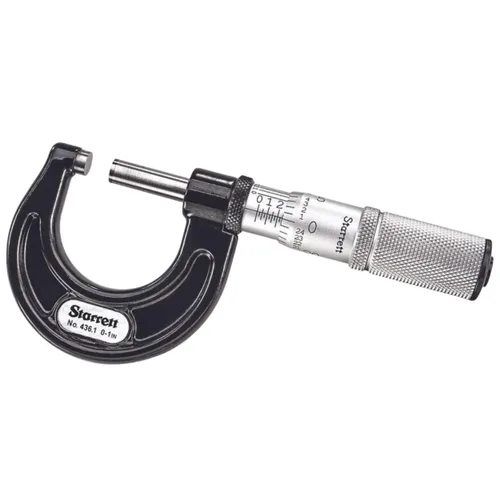 Vista 35 de Starrett Micrómetro digital exterior, rango de 0-1", graduación de .0001