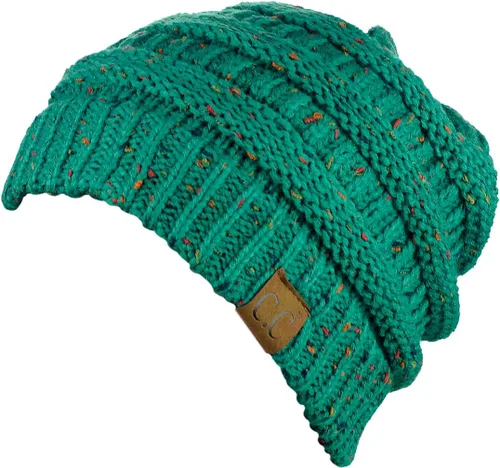 Vista 228 de C.C Trendy Warm Chunky Soft Stretch Cable Knit Beanie