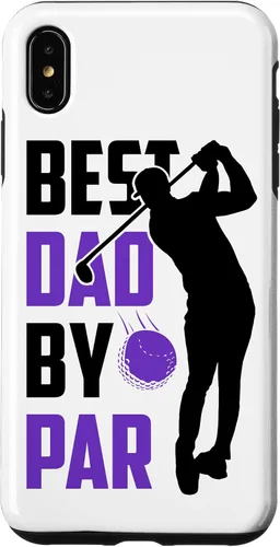 Vista 7 de iPhone 14 Best Dad By Par Golfing Father's Day Father Daddy Case