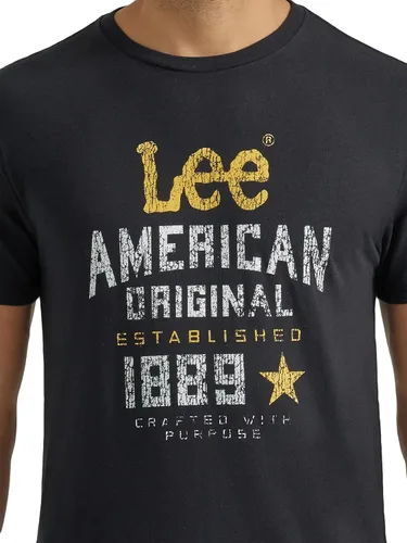 Vista 3 de Lee Camiseta estampada de manga corta para hombre