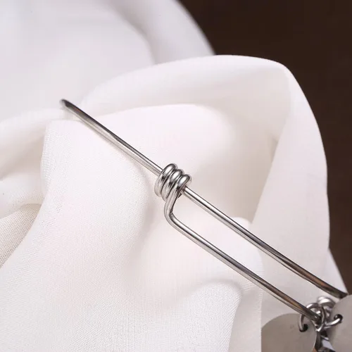 Vista 2 de Pulsera de mamá oso con pulsera ajustable de 1, 2, 3 cachorros, regalos para mamá