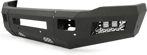 Vista 9 de HECASA Parachoques delantero compatible con Dodge Ram 2500 2010-2018 3500 W/18 W, luces LED, diseño de malla, mantiene los ganchos de remolque