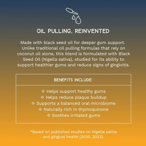 Vista 4 de Shwally Enjuague bucal y aceite para tirar: un verdadero enjuague bucal natural para dientes más blancos, aliento más fresco y encías más felices