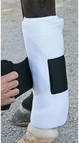 Vista 3 de Dura-Tech Combo de vendajes sin arco para caballos Aplicación de vendaje perfecta y rápida Protección innovadora Cierre de gancho y bucle