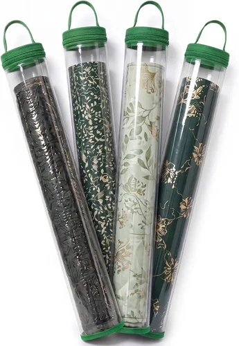 Vista 19 de 4 piezas de 33.5" transparente Mahjong Mat Bag, negro, cremallera