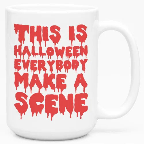 Vista 135 de LookHUMAN Tazas de Halloween Taza de café de Halloween - Tazas de café para decoración ideales para amantes y entusiastas de la decoración - Taza