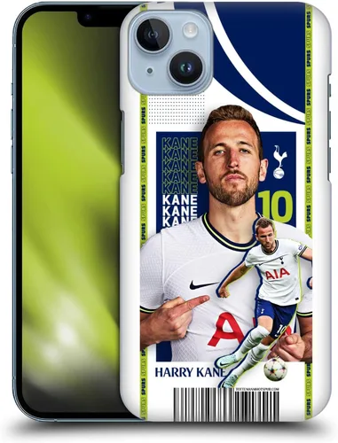 Vista 11 de Head Case Designs Officially Licensed Tottenham Hotspur F.C. Cristian Romero 2022/23 First Team Hard Back Case Compatible with Apple iPhone 14 Plus