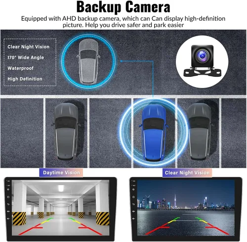 Vista 7 de SIXWIN 1G+32G Radio de Estéreo de Coche Android para Hyundai Elantra 2011 2012 2013 con Apple Carplay Inalámbrico Android Auto Bluetooth pantalla
