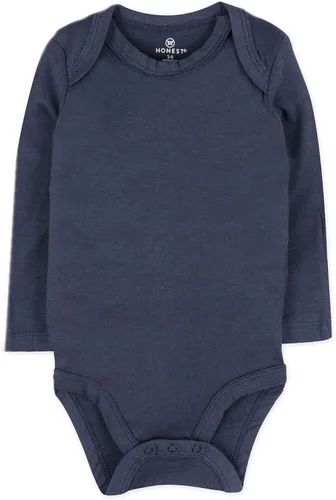 Vista 3 de HonestBaby baby-boys Organic Cotton Long Sleeve Bodysuits Multipack
