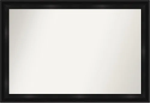 Vista 361 de Amanti Art Espejo personalizado, gran espejo de baño estrecho, espejo de pared o espejo de tocador de baño sobre el fregadero (24 x 24 pulgadas)