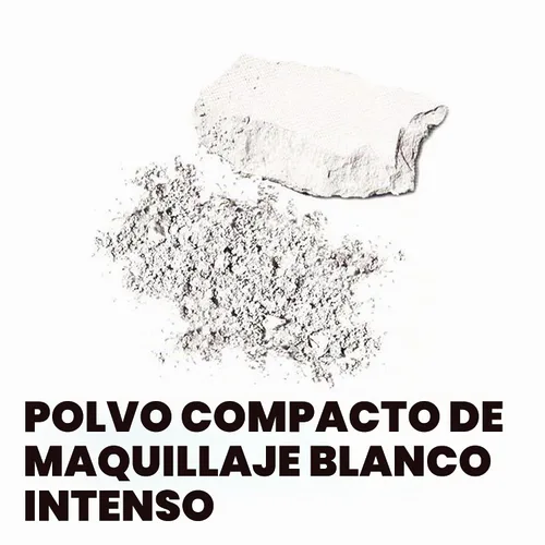 Vista 6 de Manic Panic - Polvo compacto blanco, vampiro gótico, Blanco