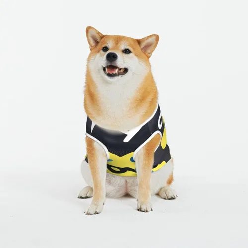 Vista 14 de Chaqueta clásica de ansiedad para perros, ropa cómoda para mascotas para gatos y perros, abrigo solar de corazón de dibujos animados para perros
