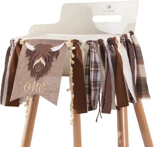 Vista 7 de Cartel de primer cumpleaños para silla alta – Rodeo de vaquero para decoración de tela de fiesta, baby shower, guirnalda de fondo para accesorios