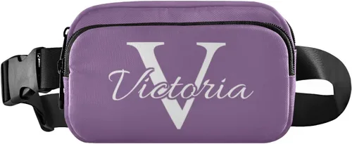Vista 26 de Riñoneras personalizadas para mujeres y hombres, bolsa de cinturón personalizada con correa ajustable, riñoneras de moda, bolsa cruzada para la #01