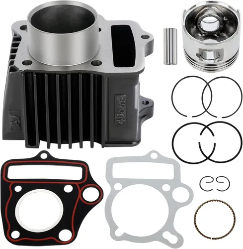 Vista 13 de ECCPP Kit de extremo superior de junta de pistón de cilindro 1987-2006 para Yamaha Banshee 350 YFZ 350 Nueva junta de anillo de pistón de cilindro