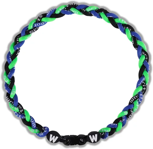 Vista 28 de Willtok Collar de béisbol prémium de 18 pulgadas con cuerda trenzada de nailon con diseño Tornado