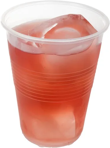 Vista 11 de TashiBox Vasos de plástico desechables para fiestas de 12 oz (rojo, 100)