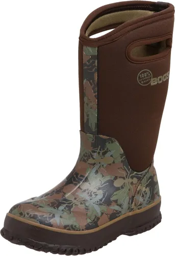 Vista 50 de BOGS Botas de nieve unisex de neopreno con aislamiento de goma de alta impermeabilidad para niños Negro