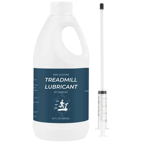 Vista 6 de Lubricante de cinta de correr 100% silicona para cinturón, lubricante de cinta de correr de 4 onzas, fácil de aplicar y adecuado para la mayoría