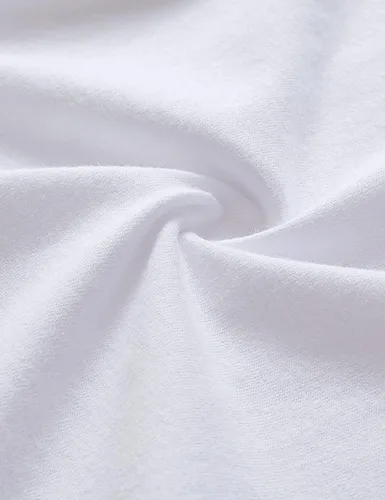 Vista 5 de Camiseta de manga corta con estampado de algodón para niños y niños pequeños, camiseta de cuello redondo, 2T-L