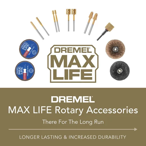 Vista 7 de Dremel Max Life EZ506HP Rueda de Corte de Metal Premium de Alto Rendimiento de 1-12" (38.1mm), Azul