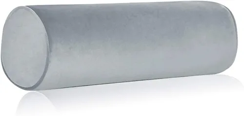 Vista 18 de Tinbolunce Almohada enrollable de espuma viscoelástica para rodilla/pierna/cuello - Cojín cilíndrico de luna llena/almohada cilíndrica redonda