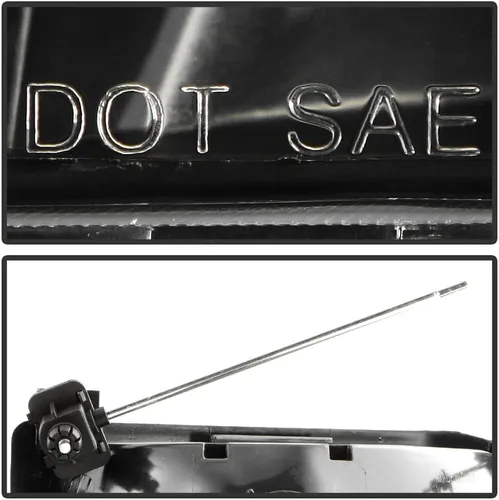 Vista 7 de ACANII - Para faros delanteros Ford Bronco F150 F250 F350 1992-1996 + luces de esquina de señal de parachoques par conductor + lado del pasajero