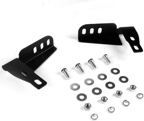 Vista 4 de DNA MOTORING Barra de parachoques delantero de 3 pulgadas compatible con 10-16 4Runner, BURB-032-BK