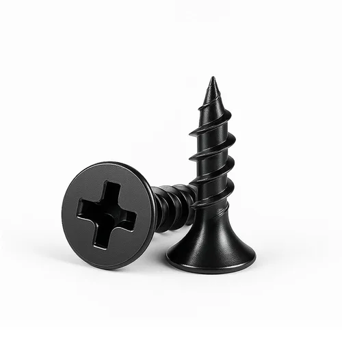 Vista 15 de Kit de Ensamblaje de Tornillos para Madera #6, Juego de Tornillos Autorroscantes de Cabeza Plana Phillips Drive, Tornillos Pequeños para Gabinetes