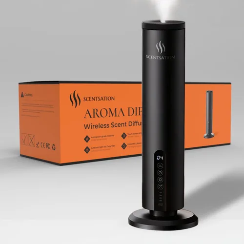 Vista 10 de Difusor de aceite esencial enchufable - Aromaterapia silenciosa y sin agua - Difusión de aire frío, cobertura de área amplia hasta 500 pies