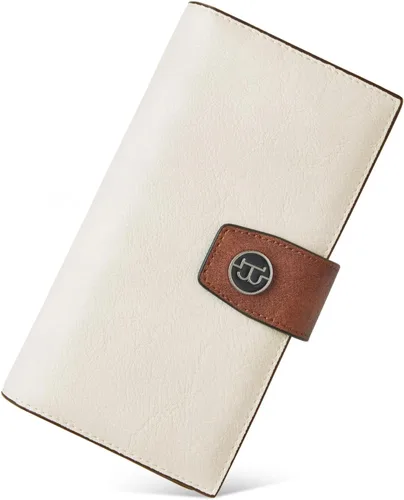 Vista 14 de BOSTANTEN - Cartera de piel auténtica para mujer con bolsillo con cremallera, Rojo rosa), BL3162011Krosered