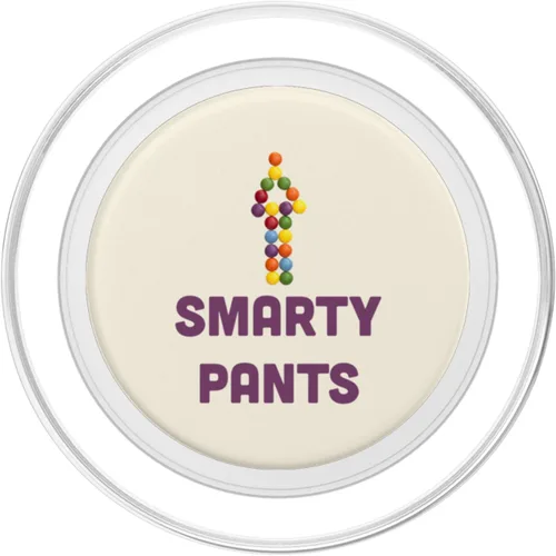 Vista 2 de Smarty Pants Divertidos zuecos inteligentes para regalo de graduación, PopSockets MagSafe PopGrip para iPhone