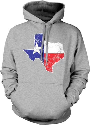 Vista 6 de Tcombo Texas State Flag Map - Sudadera unisex con capucha